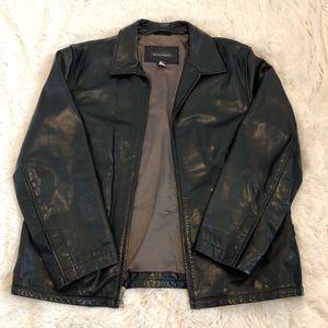 Banana Republic Men’s 100% Leather Jacket